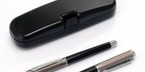 Metal Roller and Ball Pen Set