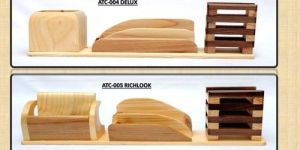 Wooden Desk Organizer