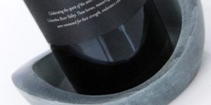 White Bottle Coaster