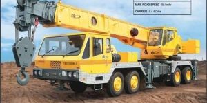 Yellow Hydraulic Truck Cranes