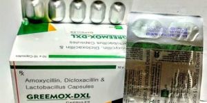 Amoxycillin Dicloxacillin and Lactobacillus Capsules