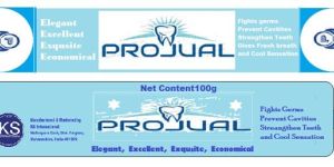 Projual Tooth paste .