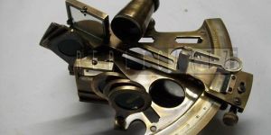 Brass Slow Motion Nautical Sextant
