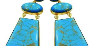 Turquoise Gemstone Earrings