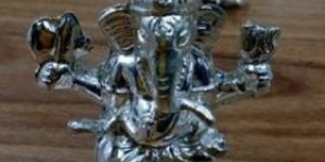 Silver Ganesha Statue