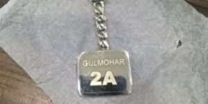 Silver Key Chain