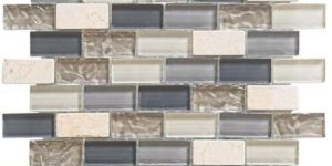 Glass Mosaic Bathroom Tile
