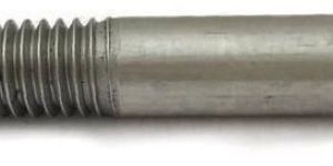 Stainless Steel Half Threaded Long Stud with Nuts