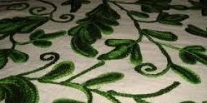 Crewel Embroidered Fabric