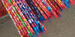 PVC Coated Wooden Mop Stick