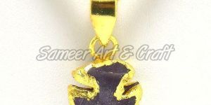 Amethyst Arrowheads Pendant