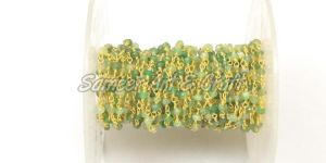 Chrysoprase Rosary Chain