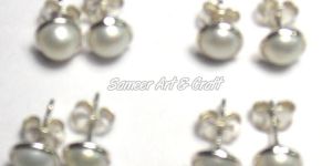 Pearl Gemstone Earrings