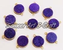 Titanium Druzy Pendant