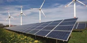 Solar Wind Hybrid Power Plant