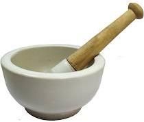 Marble Mortar and Pestle