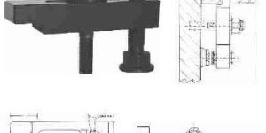 P-MCH Type Mould Clamp With Heavy Support Bolt