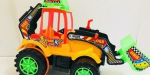Colored JCB Toy