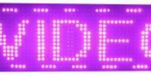 Single Color LED Display