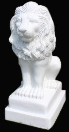 Marble Lion Statue