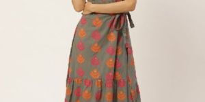 Block Printed Cotton Dress