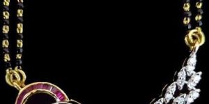Diamond Mangalsutra Pendant