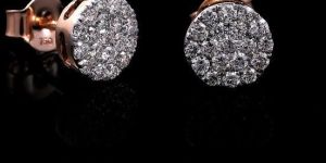 Fancy Diamond Stud Earrings