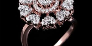 Flower Diamond Ring