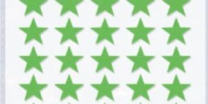 Small Card Glitter Stickers