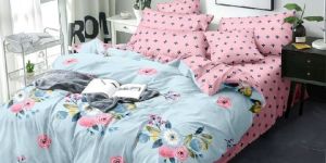 Glace Cotton Double Bedsheet