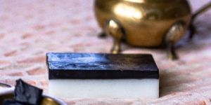 Handmade Shea Butter and Charcoal Soap