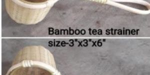 Bamboo Tea Strainer