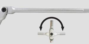 Bondhus 00017, Set 8 Chrome Hex Pro Pivot Head Wrenches