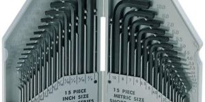 Proskit 8PK-027, 30Pcs Metric & Inch Combination Hex Key Set-