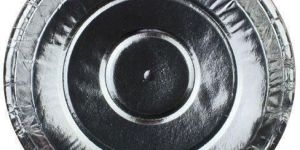 Disposable Silver Paper Plate