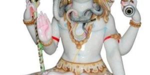 24 Inch Marble Lord Shiva Statue