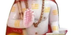 Marble Brahman Statue