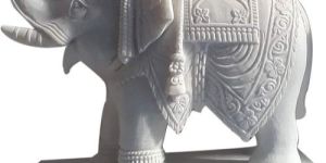 Marble Elephant Statue