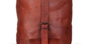 Handmade Leather Unisex Backpack Bag