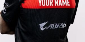 Customised T-shirt polo neck