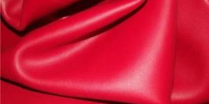Red Finished Leather
