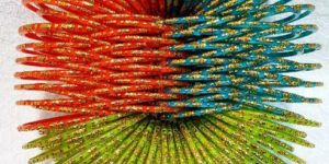 Glass Bangle Toda [Tiranga]