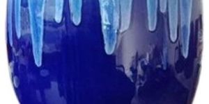 8 Inch Round Ceramic Pot