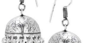 Oxidized Silver Earrings