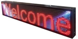 Red Single Color LED Display Board