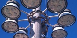 Polygonal High Mast Stadium Lighting Pole