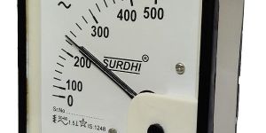 Analogue Voltmeter and Ammeter AC with Movement 90