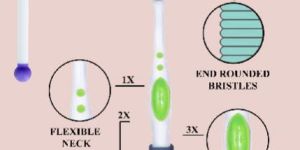 Pigeon 3D Naughty BEAR Toothbrush