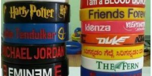 Printed Silicone Wristband
