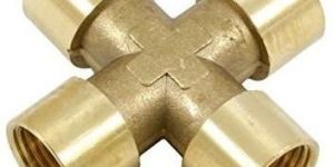 Brass Equal Female Pipe Cross